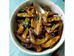 Mushroom Pepper Fry