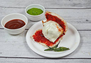 Schezwan Cheese Vada Pav