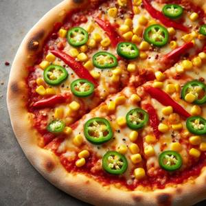 Corn And Jalapeno Pizza