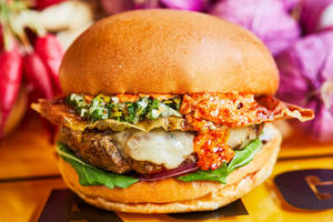 Veg Crispy Salsa Burger
