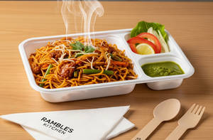Jain Schezwan Noodles - 1 Plate