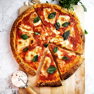 Single cheese margherita pizza [8 inches]
