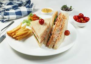 Veggie Club Sandwich