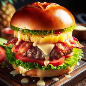 Pineapple Burger