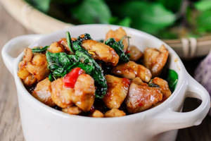 Thai Basil Chicken Dry