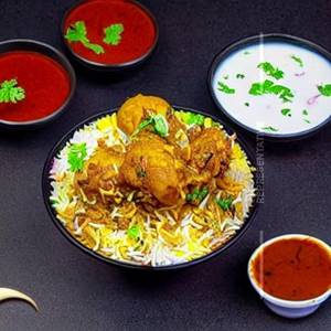 Full Chicken Leg Pcs Biryani