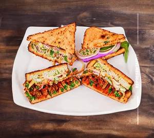 Jain Veg Tandoori Sandwich [Jumbo]