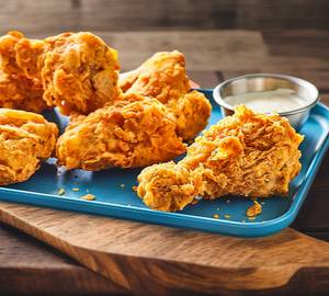 Chicking fried chicken