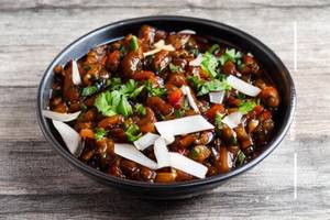 Mushroom Chilli Dry