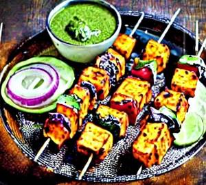 Paneer Pudina Tikka