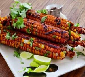 Corn Seekh Kebabe