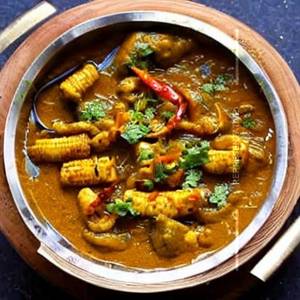 Baby Corn Pyaza