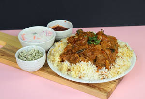 Mutton Biriyani [3 pc ]