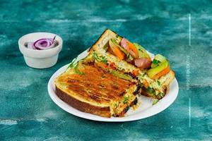 Jain Veg Tandoori Grilled Sandwich