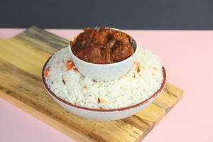 Ghee Rice With Erachi Roast (buffalo)
