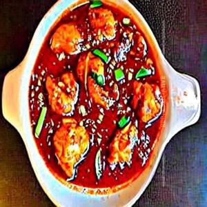 Chicken manchurian [gravy]