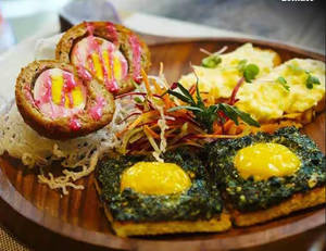 Our Love For Eggs [egg platter]