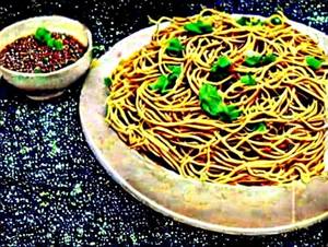 Chicken golden noodles