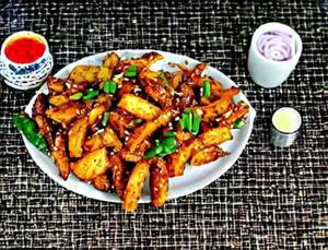 Crispy Chilli Potato