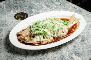 Steamed Whole Red Snapper