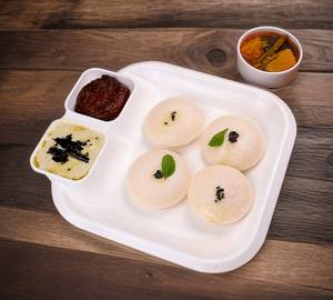 Steamed idli 4 p