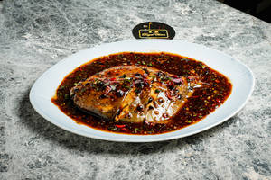Cantonese Steamed Whole Pomfret