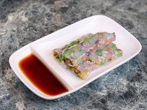 Asparagus And Shiitake Cheung Fun