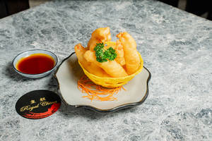Golden Fried Prawns