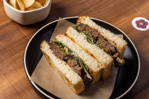 Loaded Steak Sando