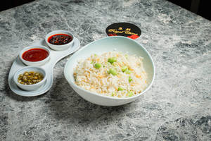 Edamame And Garlic Fried Rice