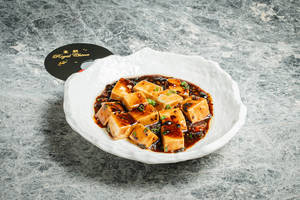 Silken Tofu With Chilli & Black Bean Sauce