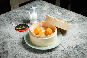 Singapore Black Pepper Chicken Dumpling