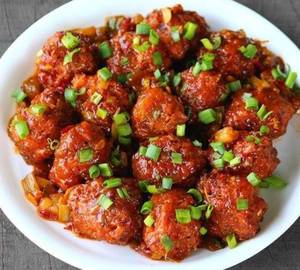 Veg manchurian dry