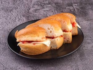 Bun Maska Jam Cheese