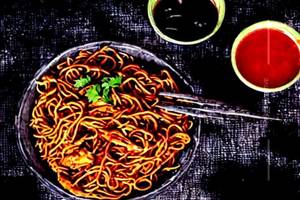 Chicken Schezwan Noodle