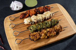 Chicken Tikka Kebab Platter