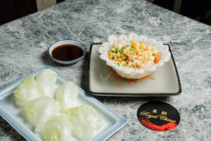 Seafood Lettuce Wrap