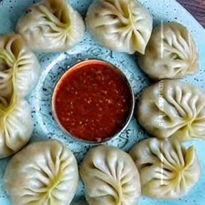 Veg steam momo