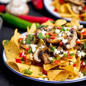 Mushroom Nachos