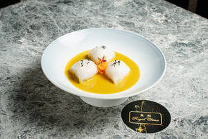 Curried Chilean Seabass Dumpling
