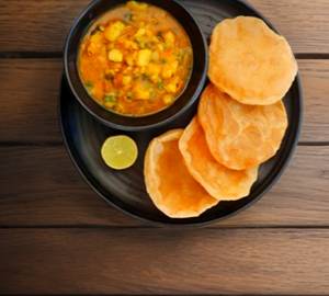 Aloo Poori (Serves 1)