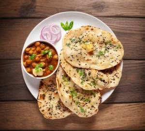 Naan chole