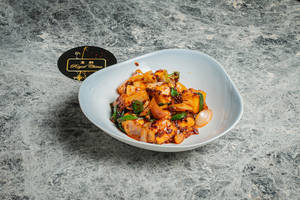 Preserved Cottage Cheese In Chilli Oil & Spring Onion