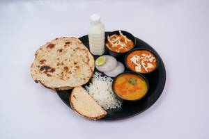 Punjabi Thali With 2 Tandoori Roti