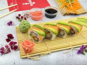 Salmon Dragon Roll