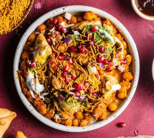 Paneer Cutlet Chaat