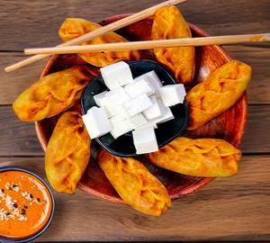 Paneer momos fried