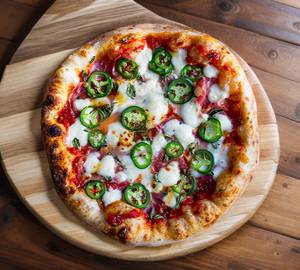 Spicy hot veg pizza [7 inches]