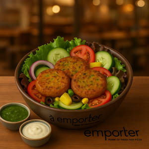 Aloo Tikki Salad