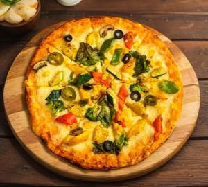 Golden Fresh Veggies Pizza